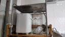 崎菲家居 微波炉架子厨房置物架不锈钢落地烤箱架厨房用品收纳架 单层50CM长  721B 实拍图