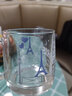 乐美雅 钢化玻璃杯泡茶杯牛奶杯微波炉水杯家用带把耐热茶杯早餐麦片杯 温感杯380ml2只 实拍图