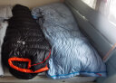 黑冰（BLACKICE）彩蝶户外露营可拼接式羽绒睡袋成人午休信封睡袋 天蓝 700 实拍图