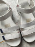 斯凯奇D'lites熊猫系列厚底沙滩女鞋31514 白色/海军蓝色/红色/WNVR 37  实拍图