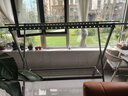 全品屋晾衣架落地伸缩可折叠晾衣杆免安装家用衣帽架阳台晒被子神器 旗舰灰八代【可伸缩2.5M】全配件 稳固耐用 实拍图