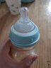 舒贝迪（sheBaby）通用宽口径5厘米奶瓶奶嘴自动吸奶防胀气母乳质感一体式吸管奶嘴 宽口径吸管奶嘴 L号 (6-12月) 实拍图