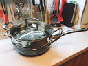 WMF福腾宝不锈钢蒸格蒸笼锅具配件通用蒸屉 高压锅有孔蒸+支架 可配中华炒锅28cm双耳 实拍图