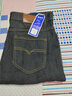 彼爱诗【两条装】弹力牛仔裤男夏秋季宽松直筒休闲男士牛仔裤工作男裤 0O9蓝+0O9黑 【两条装】 32 码【2尺5】125-135斤 实拍图
