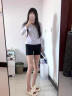 浪莎高腰安全裤女夏季薄款冰丝防走光打底裤提臀收腹不卷边保险裤 实拍图