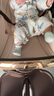婧麒婴儿连体衣夏装新生男女宝宝夏季衣服纯棉薄款空调服爬服夏天 国熊猫 66cm 实拍图