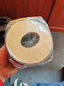 泰禾加厚塑料纸巾盒家用圆筒双出口抽纸盒客厅卧室卷纸盒桌面竹木盖 圆形竹木盖（棕色） 实拍图