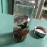 富光 健牌系列双层透明泡茶杯 带盖带滤网玻璃杯 商务男女便携水杯子 320ML 实拍图
