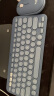罗技（Logitech）K380键盘无线蓝牙键盘 超薄办公键盘 PEBBLE无线蓝牙静音鼠标双模连接无线键鼠套装笔记本电脑键盘 【K380+PEBBLE】品月蓝mac版 实拍图