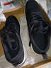 轩途诗女鞋秋冬新款飞织网面鞋透气运动休闲鞋韩版厚底摇摇鞋女鞋气垫鞋女 黑色 39 实拍图