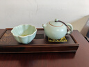 宁不凡 茶杯杯子陶瓷汝窑开片汝瓷功夫茶杯品茗杯喝茶杯 天青色 菩提杯（90ml) 实拍图