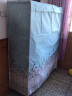 梦卡莱 衣柜简易免安装简易衣柜家用卧室收纳加粗钢管经济型双人布衣柜 1.5m童话城堡 单门  整装 实拍图