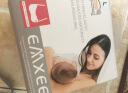 嫚熙（EMXEE）哺乳内衣孕妇文胸喂奶前开扣聚拢有型怀孕期胸罩 藕荷色 L 实拍图