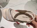 奥康（Aokang）女鞋2025新款夏季真皮凉鞋女软底防滑中老年平底不累脚妈妈凉鞋 米色1236821006N 40 实拍图