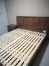 光明家具 实木床卧室双人床现代简约榆木床双人床婚床1504 1.8米箱体床(1504) 实拍图