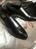 高哥增高鞋男士隐形内增高8cm商务正装皮鞋韩版牛皮结婚新款套脚鞋子 GZ8829045黑色6.5CM 39 【码偏小 脚宽建议选大一码】 实拍图