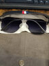 海俪恩偏光太阳镜 飞行员钓鱼开车驾驶蛤蟆镜金属框墨镜眼镜男N6858N01P 实拍图