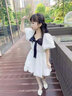 酷乐羊女童连衣裙夏装2025新款儿童夏季洋气大童公主裙10岁女孩裙子夏天 杏色 130 实拍图