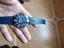 豪利时（ORIS）【官方旗舰】AQUIS潜水系列瑞表自动机械表男手表日历腕表商务 73377304135RS蓝盘蓝胶带 43.5mm 实拍图