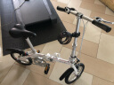 大行（DAHON） 顺丰发货折叠自行车14寸超轻铝合金成人学生便携单车BYA412 白色 实拍图