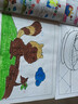 幼儿启蒙学画入门涂色画3-4-6岁幼儿园趣味益智简笔画涂鸦填色画画本 儿童简笔画涂鸦专注力训练早教启蒙学画涂色书 实拍图