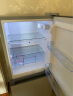 奥克斯（AUX）冰箱 双门两门冰箱 家用宿舍出租房必备 节能低噪中小型电冰箱 BCD125P160L 银色 实拍图