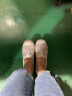 快乐玛丽（J&M）渔夫鞋女夏季镂空透气布鞋休闲懒人一脚蹬平底单鞋女 银色 36  实拍图