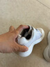 Skechers斯凯奇童鞋儿童运动鞋新款夏季易弯折男女童透气网鞋405238L 男童/白色/WHT 28.5 实拍图