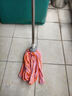 奕清良品大号老式布条拖把不锈钢杆吸水拖布墩布家用酒店办公工厂拖地拖把 宽头绒布水拖把单支装【颜色随机】 实拍图
