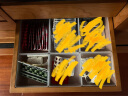 家の物语（KATEI STORY）日本进口抽屉收纳整理盒 餐具整理盒 化妆品首饰收纳盒 S号1个+M号2个+L号3个 实拍图