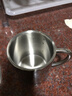 御厨房 304双层防烫水杯不锈钢杯子咖啡杯 幼儿园隔热杯儿童口杯 办公杯带盖茶杯马克杯 220ML不带盖（幼儿用） 实拍图