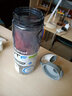 乐基因（nalgene）户外运动水杯塑料骑行随手杯子男女学生大容量便携直饮美国进口 5565-8024烟灰色 650ml 实拍图