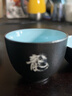 TOUCH MISS旅行茶具套装便携式包一壶二四杯快客杯户外车载喝茶随身泡茶壶 猫耳一壶两杯咖啡色 实拍图