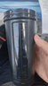 Blender Bottle 蛋白粉摇摇杯运动水杯 大容量塑料杯带刻度健身便携搅拌男士女生 经典款V2黑色800ml 实拍图