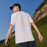 adidas情侣休闲纯棉上衣圆领短袖T恤男女夏季阿迪达斯官方轻运动 粉色 S 实拍图