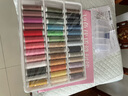 蓬勃 盒装缝纫线随机39色 居家缝衣线缝纫机线 多卷彩色手缝线 随机39色 【39卷 1盒】 实拍图