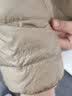 君羽户外羽绒服800蓬白鹅绒情侣超轻内外穿鹅绒夹克可收纳52105 浅卡其-女款 3XL 推荐女131-140斤/男176-190斤 实拍图
