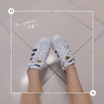 阿迪达斯 （adidas）男女鞋三叶草板鞋户外运动鞋子情侣金标小白鞋学生时尚百搭休闲鞋 力荐 FU7712/EG4958金标经典 36.5 实拍图