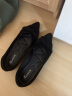 朴尼斯 Pounise 单鞋女韩版大码船鞋平底柔软 PQM-02 黑色 40/250(1.5)  实拍图
