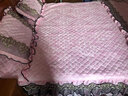 布里诺家纺 天鹅绒床上四件套加绒冬季保暖被套罩夹棉床裙4件套床上用品 皇家风范-粉色 1.8X2米床四件套(被套2x2.3米) 实拍图