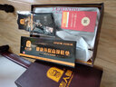 老人头棉鞋男冬季新品加绒保暖皮鞋羊毛真皮加绒鞋中老年爸爸鞋棉皮鞋 黑色 42 实拍图