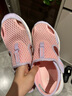 亚瑟士亚瑟士童鞋夏季新款男女儿童凉鞋款透气运动跑步鞋 701粉紫色 37 实拍图