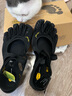 Vibram五指鞋女室内健身训练瑜伽舞蹈鞋普拉提五趾鞋透气休闲鞋VSOUL 黑色 正常尺码拍大一码 39 实拍图