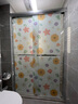 蓝瑞 磨砂玻璃贴纸透光不透明窗户防窥防走光卫生间门浴室玻璃窗贴膜 Z283-云边花语 宽60CM*高2米 实拍图