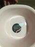 茶花（CHAHUA）儿童脸盆家用盆子塑料盆婴儿宝宝专用洗衣盆洗脸盆洗脚盆耐用 粉色 26cm 方盆 实拍图