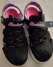Skechers斯凯奇儿童包头凉鞋男童鞋夏季轻质防滑女大童大头沙滩鞋302969L 女童/黑色/薰衣草色/BKLV 35 实拍图