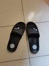 回力拖鞋男浴室凉拖男女情侣款一字拖舒适厚底耐磨室外防滑凉拖鞋 3225-25黑色. 43 实拍图