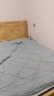 上林春天 床 实木床 双人床 白色床北欧现代简约婚床套装组合卧室家具 原木色单床 1500*2000 标准床 实拍图