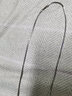佰誉银家925银男士项链情侣女士短款锁骨蛇骨链 银链子细款挂链素链颈链 男款2.0MM/长60CM（送证书） 实拍图