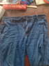 JEEP SPIRIT吉普休闲牛仔裤男士商务简约直筒宽松男裤棉质简约春夏薄款长裤子 8020蓝色 33码2尺5 实拍图
